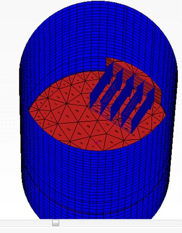 Finite element model of a tunnel-shaft junction