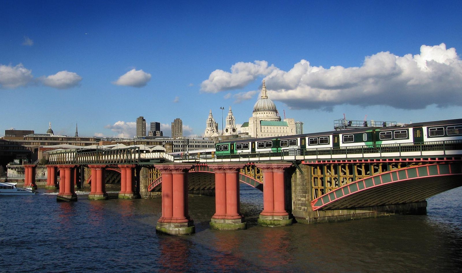 Blackfriars Railway Bridge, London